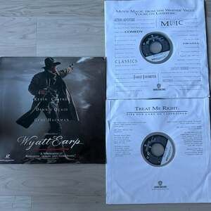 Wyatt Earp (1994) Warner Home Video Widescreen Laserdisc